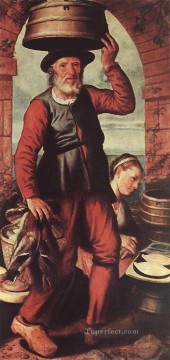 マーケットシーン オランダの歴史画家ピーテル・アールセン Oil Paintings